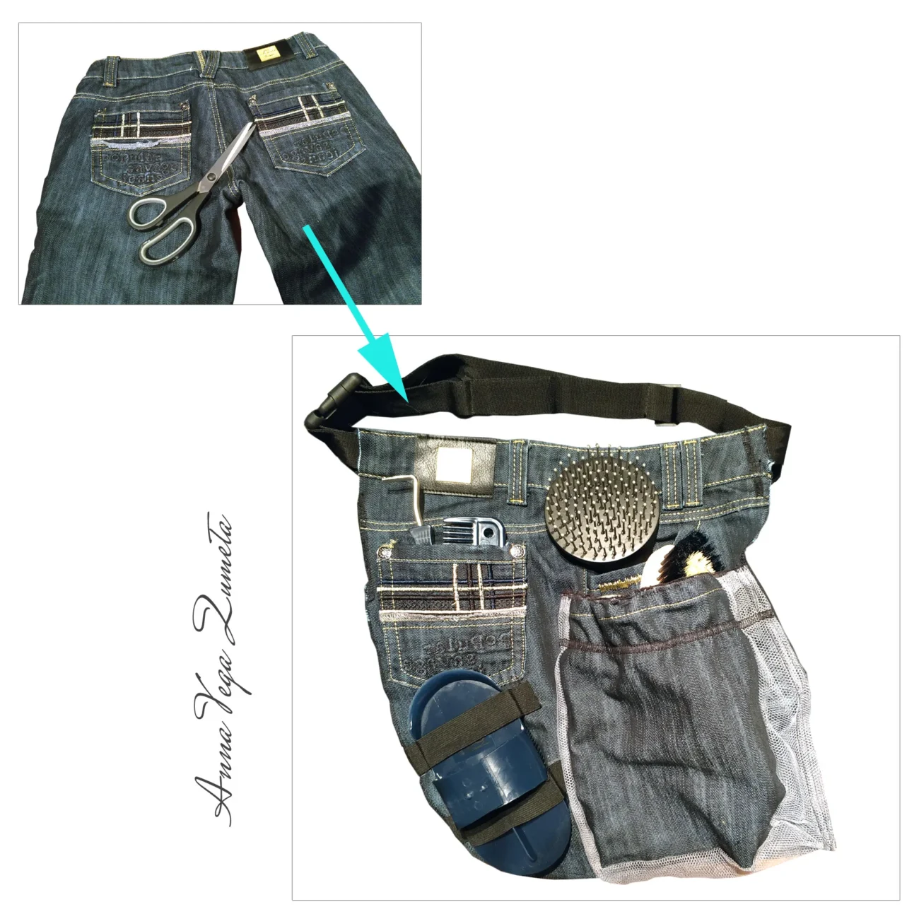 Pas przybornik do stajni - #0043 © Atelier by Anna Vega Zumeta