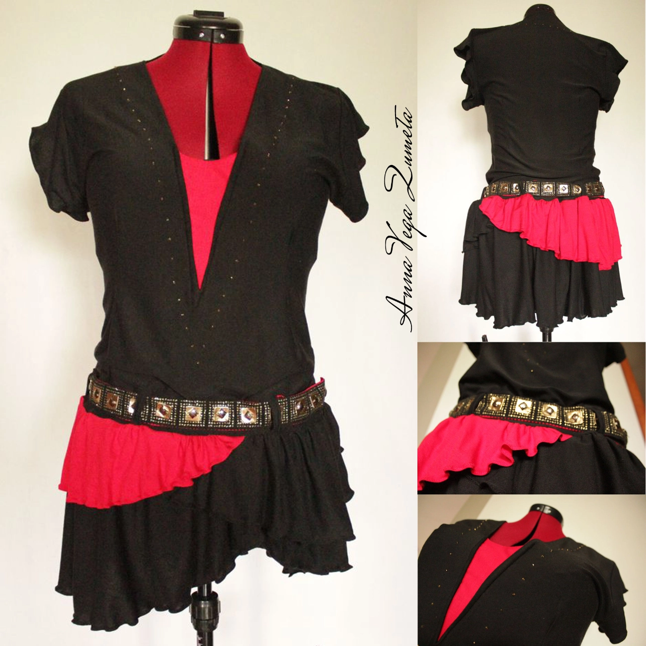 Sukienka latino - #0005 © Atelier by Anna Vega Zumeta